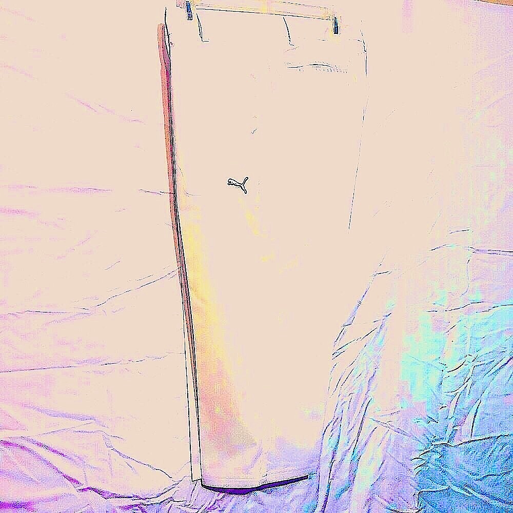 Women’s White Puma Golf Capri length Pants Size 14W Excellent Golf Game Amazing